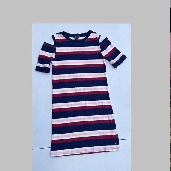 Tommy Hilfiger Other - Tommy Hilfiger Open shoulder Girls Dress size 12/14